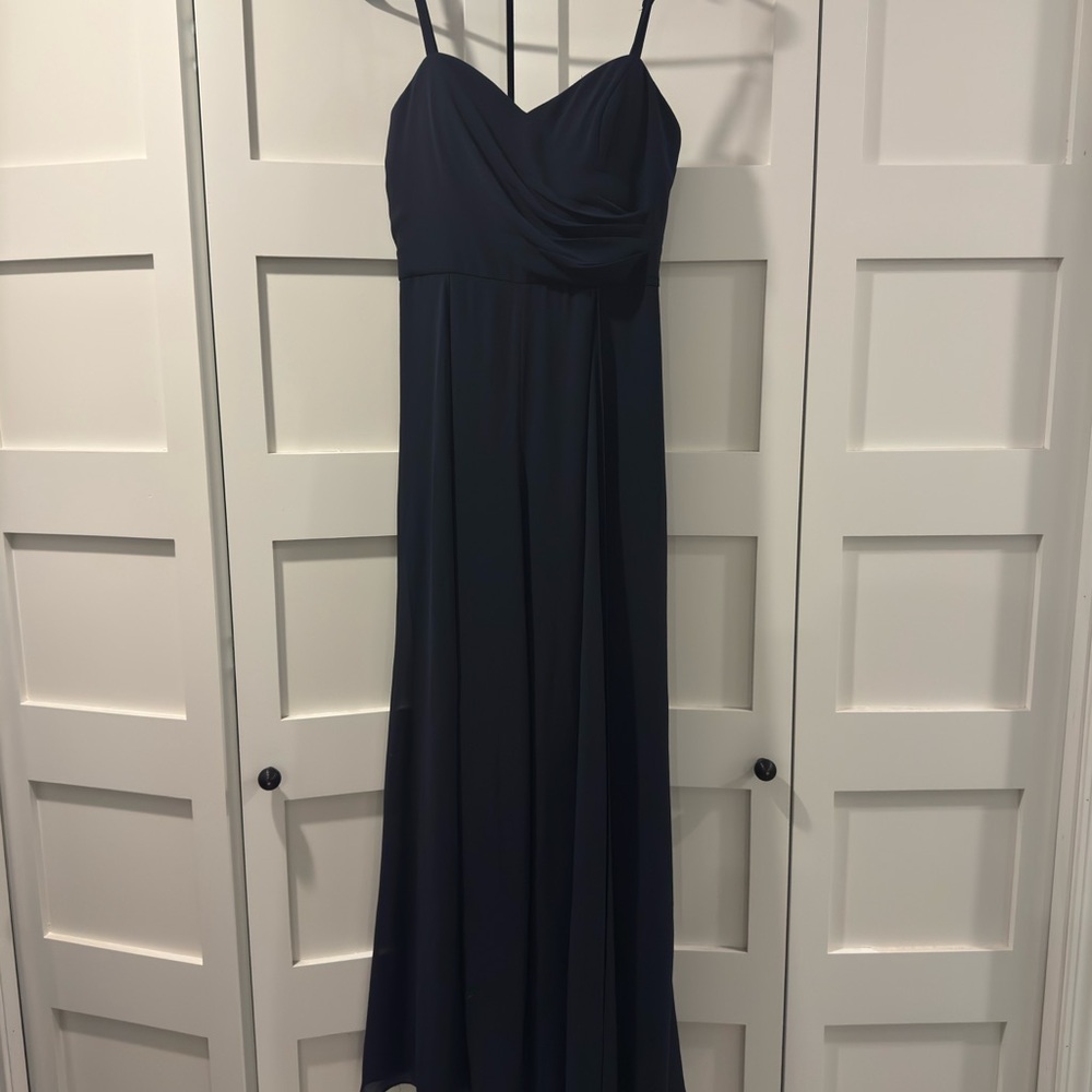 MARINA Dark Blue Jump Suit